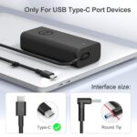 65W USB-C Compatible with Dell Laptop Charger XPS 13 and Latitude Charger 3340 - Image 4