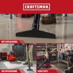 CRAFTSMAN CMXEVBE17595 16 Gallon 6.5 Peak HP Wet Dry Shop Vacuum - Image 4