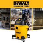 DEWALT 12 Gallon Poly Wet/Dry Vac, 5.5 HP Shop Vacuum Wet Vacuum Cleaner for - Image 4