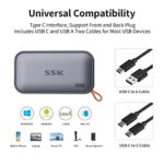 SSK Portable SSD 1TB External Solid State Drives - Image 4