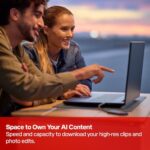 SANDISK 1TB Extreme Portable SSD (New Model) - up to 2000MB/s Transfer speeds - Image 4