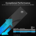 SABRENT 4TB External Aluminum SSD, Rocket Nano V2, USB 3.2 Gen 2x2 - Image 4