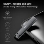 SSK 1TB USB Drive,External SSD Fast 550MB/s 2-in-1 Dual-Drive Type C+ A USB3.2 - Image 4