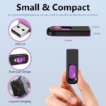 5 Pack 8GB USB Flash Drive, USB 2.0 Memory Stick Thumb Drive Pen Drives Jump - Image 4