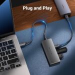 UGREEN USB C Hub, 4 Ports USB-C 3.2 10Gbps Data, Aluminum, Only Adapter - Image 4