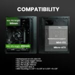 Zalman T6 MINI mATX Micro-ATX Compact Desktop Computer Mini PC Case - Image 4