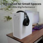 Zalman CUBIX Compact Mini Tower mATX Micro-ATX PC Case, White - Image 4