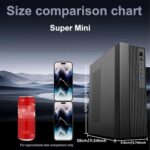 Micro ATX Case PC Case: MATX Case Mini PC ITX Desktop Computer Case (B0F9WSX1RL) - Image 4
