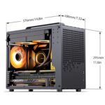 JONSBO/JONSPLUS Z20 Mesh Black Micro-ATX Mini Tower PC Case - Image 3
