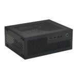 A09 Black MINI-ITX 0.8mm SPCC Desktop Computer Case Fit in Flex PSU - Image 4
