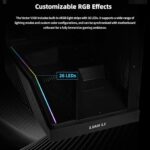 Lian Li Vector V100 ATX Mid-Tower PC Case-Tempered Glass-Black-V100X - Image 4