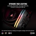 CORSAIR Vengeance RGB RS DDR5 RAM 32GB (2x16GB) Up to 6000MHz CL36-44-44-96 - Image 4
