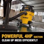 DEWALT STEALTHSONIC 5 Gallon Ultra Quiet Wet Dry Shop Vac DXV05P-QT - Image 4