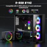 GAMEMAX RGB-850-SE, 850W 80Plus Gold Fully Modular RGB ATX Power Supply - Image 4