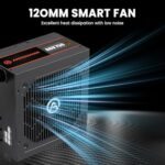ARESGAME AGV750 750W Power Supply, 80 Plus Bronze Certified - Image 4