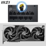 MSI PRO A1000PL PCIE5, Fully Modular Gaming 1000W Power Supply, 80+ Platinum - Image 4