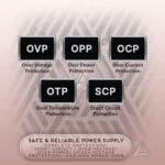 Apevia ATX-SL650W Soul 650W Fully Modular, ATX Active PFC - Image 4