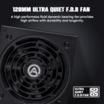 ARESGAME 1300W ATX 3.0 PCIE 5.0 Power Supply, 80 Plus Gold Certified - Image 4