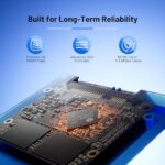 1TB 2.5" SATA III SSD Internal Solid State Drive Up to 550MB/s - Image 4