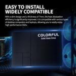 Colorful 256GB SSD, 2.5“ SATA III Internal SSD- Up to 500MB/s Read Speed - Image 4