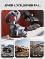LISEN for Magsafe Car Mount, Magnetic Phone Holders for Your Car Vacuum - Image 5