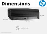 HP ProDesk 400 G9 SFF Business Desktop Computer, Intel CPU, 32GB RAM - Image 4