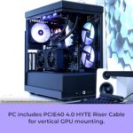 iBUYPOWER Y40 PRO Black Gaming PC Desktop Computer AMD Ryzen 9 7900X CPU - Image 4
