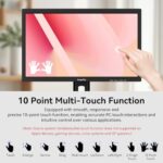 21.5 Inch Touchscreen Monitor VA 3000:1 Contrast PC Touch Screen 100% sRGB - Image 4
