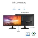 ASUS VT229H 21.5" Monitor 1080P IPS 10-Point Touch Eye Care with HDMI VGA, Black - Image 5