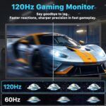 Upperizon Portable Monitor 21.5 inch FHD 110% sRGB 120Hz IPS HDR HDMI USB-C - Image 4