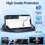 Loncaster Car Phone Holder, Car Phone Mount Silicone Car Pad Mat for Various - Image 4