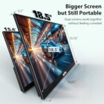 InnoView Portable Monitor 18.5 inch 100HZ 120% sRGB - Image 4