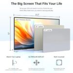 InnoView Large Portable Monitor 23.8inch FHD 1080P 144Hz USB-C - Image 4