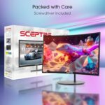 Sceptre Curved 27-inch Prime Monitor up to 100Hz 1080p, HDMI x2, VGA, 99% sRGB - Image 4