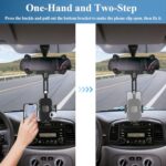 Car Phone Holder Mount, Rear View Mirror Phone Holder - Image 4