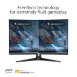 ASUS TUF Gaming 31.5” 1440P Curved HDR Gaming Monitor (VG32WQ3B) – QHD (2560 x - Image 4