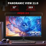 32" 4K UHD IPS Monitor, 60Hz HDMI DP Ergo, MacBook Home Office & PS5 Gaming - Image 4
