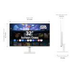 Samsung 32-Inch M5 (M50F) Series FHD Smart Monitor with Streaming TV, Speakers - Image 4