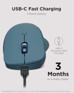Lenovo Yoga Pro Mouse, Bluetooth, USB-C Rechargable, Dual Mode Bluetooth - Image 4