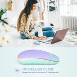 Unipows Wireless Mouse-2.4G Slim Portable Computer Mouse with Nano Receiver - Image 4
