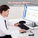 E-YOOSO Premium Wireless Bluetooth Versatile Mouse,8000 DPI,6 RGB Backlit - Image 4