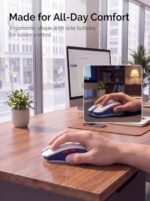 RAPIQUE Bluetooth Wireless Mouse - (BT1/BT2+USB) Tri-Mode High Performance - Image 4