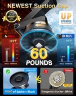 VANMASS [True Military-Grade] Car Phone Holder [Best Suction & Clip] Cell Phone - Image 4