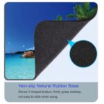 Mouse Pad, Square Mousepad, Gaming Mouse Mat with Anti-Slip Rubber Base for - Image 4