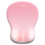 TECKNET Ergonomic Mouse Pad with Wrist Rest, Smooth Surface & Non-Slip Base - Image 4