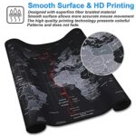 XXL Professional Large Mouse Pad & Computer Game Mouse Mat (35.4x15.7x0.1IN - Image 4