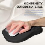 Ergonomic Raised Mouse Pad Wrist Support with Bilateral Slope Memory Foam - Image 4