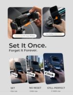 LISEN Suction Phone Mount for Car, [Ultra Suction & 95% Cases Friendly] Car - Image 4