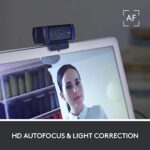 Logitech C920S HD Pro Webcam Full 1080p/30fps Video Calling Clear Stereo - Image 5