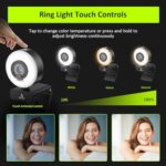 NexiGo N960E 1080P 60FPS Webcam with Light, Software Included, Fast AutoFocus - Image 4